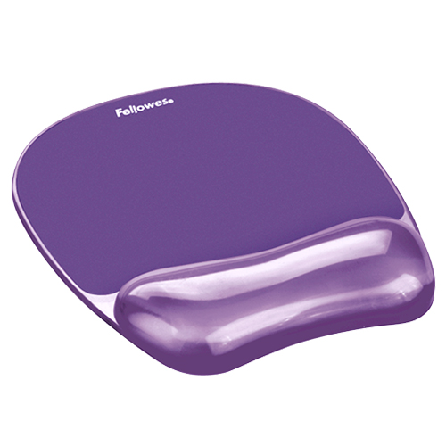 fellowes-reposamunecas-crystal-violeta Fellowes reposamunecas Crystal Violeta